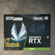 ZOTAC GAMING GeForce RTX 3060 Twin Edge OC 12GB GDDR6 Graphics Card picture