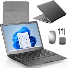 10'' Laptop Windows 11 Notebook 8GB+128GB Intel Celeron Quad-Core Processors picture