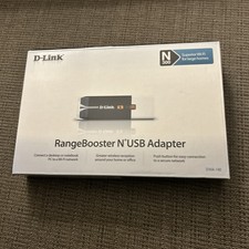 NEW SEALED D-Link Range Booster N USB Adapter DWA-140 N300 Rangebooster for WIFI picture