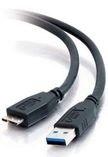 *NEW C2G 3FT USB Type-A Male to Micro USB Type-B Male Cable - Black picture