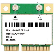 AX210HMW WiFi 6E Laptop Mini PCIe Wireless Card WiFi Bluetooth Network Adapter picture