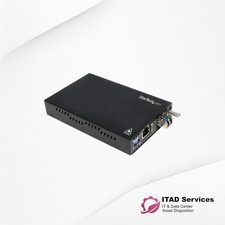 STARTECH ET91000LC2 Gigabit Ethernet to Multi Mode LC Fiber Media Converter picture