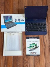 TYPECASE Yekbee 360X Backlight Rotatable Keyboard Case iPad 9.7