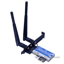 802.11a/b/g/n 300M Dual band  2.4/5G PC Desktop WIFI WLAN Card Network Adapter picture