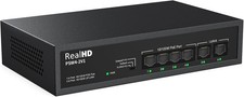 4 Port PoE Switch 4 Ports PoE+ 2 Uplink Unmanaged 100Mbps High 55W 802.3af/at picture