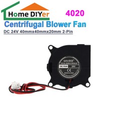 DC 24V 40mmx40mmx20mm 2-Pin Brushless Cooling Cooler Centrifugal Blower Fan 4020 picture