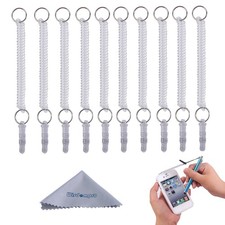 10 Pack Detachable Elastic Coil Stylus Tether Strings Lanyards for Stylus Pens picture