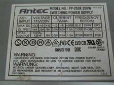 ANTEC PP-253X 250W Power Supply115/230vac, 3.3/5/12vdc picture