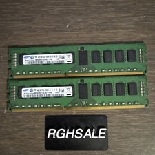 8GB (Lot 2x 4GB) Samsung DDR3L 1333MHz PC3L-10600R Registered ECC RAM M393B5273C picture