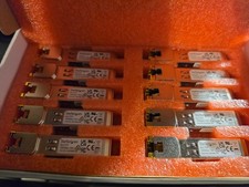 StarTech Cisco GLC-T Compatible Gb RJ45 Copper SFP Transceiver Module 10 Pack picture