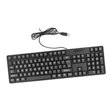 Wired Large Print Keyboard For Easy Typing At Home picture