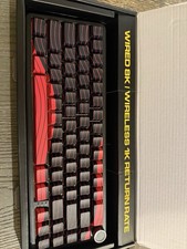 Attack Shark X65PRO HE Keyboard & X11 Gaming Mouse Combo Hall Effect Black Red picture