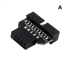 New Panel Plug-in Adapter Computer Motherboard USB3.0 19/20pin To USB2.0 9pin' picture