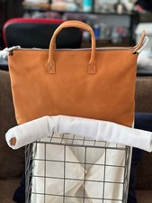 Shinola Utility Computer Brief Case - Chestnut - NWT picture