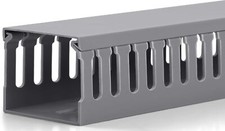 95in4X L23.6in Professional Server Rack Cable Management Raceway H2 x W2.4in ... picture