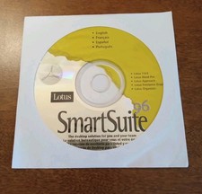 Lotus SmartSuite 96 CD Word Pro 123 Approach Graphics Organizer Sealed New picture