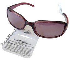 Disney Parks Red Wine Colored Polarized 100% UVA UVB Protection Adult Sunglasses picture