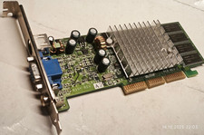 AGP 3D CARD Leadtek WinFast A180BT GeForce4 MX4000 (NV18B) 64 MB DDR RAM picture