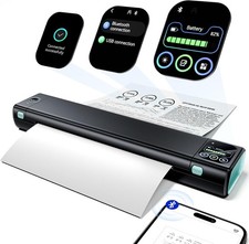 Phomemo Touchscreen Printer Upgraded Portable Wireless Thermal A4 Printer lot picture