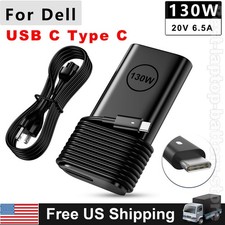 130W USB-C Type-C Charger For Dell XPS 17 15 2IN1 9575 Precision 5530 HA130PM170 picture