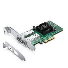 Dual SFP Port Gigabit Ethernet Network Card PCIe x4 w/ Intel 82576 Controller picture