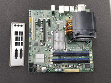 Intel DQ45CB w/ Intel E4300 / 4GB Crucial DDR2 RAM / CPU FAN / IO Shield picture