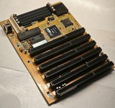 386 PCChips M396F V2.6 mini Motherboard with Am386SXL-33 CPU & 2 MB RAM + Bonus picture