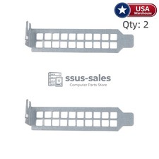 2PCS Low‑Profile PCI‑E Blank Bracket For Dell OptiPlex SFF Small Form‑Factor picture