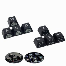 Replacement WASD Arrow Keycaps UV Coating Backlit Double Shot OEM Profile picture