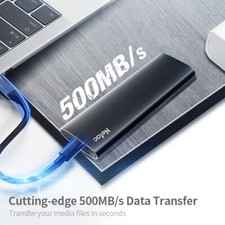 Netac 1TB Portable SSD USB 3.2 Gen2 10Gbps Type-C External Solid State Drive picture