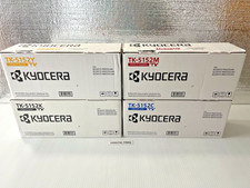 Kyocera TK-5152 Toner CMYK Set (4) OEM NEW Sealed TK-5152K TK-5152C 