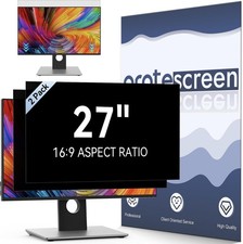 2-PACK - 27 Inch Computer Monitor Privacy Screen Filter picture