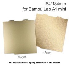 For Bambu Lab A1 Mini 184x184mm 3D Printer Build Plate Doubled-Sided PEI PEO PEY picture