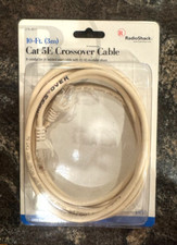 RadioShack - Cat 5E 10Ft Crossover Cable - Computer Accessory 278-2011 picture