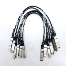 NetApp Molex .5M/1.5ft SFP+ Passive Cable 112-00202 747529543 Male-to-Male Lot 6 picture