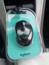 Logitech M535 Bluetooth Wireless Mouse Black Gray Factory Sealed New in Package picture