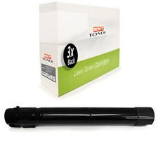 3X Cartridge BLACK For Lexmark X-952-DE X-954-DHE X-954-DE X-952-DTE X-952-DHE picture