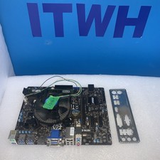 MSI H81M-E34 Mini-ATX LGA 1150 DDR3 HDMI VGA DVI Motherboard / i3-4610  + 8GB Ra picture
