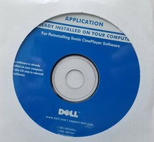 Brand New Genuine Dell Sonic CinePlayer Software D P/N 0RG894 picture