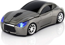 USB Wireless Mouse Sports Car Mouse Ergonomic Computer Cordless picture