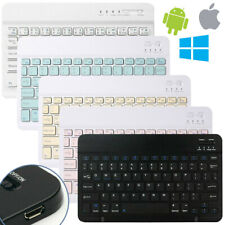 Rechargeable Wireless Bluetooth Keyboard for MAC iOS Android PC iPad Tablet Slim picture