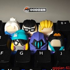 Valorant Keycaps - Omen Sage 3D Creative Design Collectible Gift Toy PLA Plastic picture