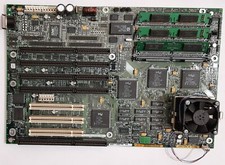 Intel Premiere/PCI II (Plato) ISA Socket 5 Motherboard + Pentium 75MHz + 16MB RAM picture