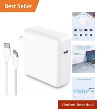 Efficient 70W USB C Charger for MacBook Pro/Air with 6.6ft Cable – Travel Ready picture
