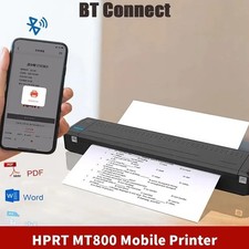HPRT MT800 Portable Printer A4 for Travel Wireless Bluetooth Printer Android iOS picture