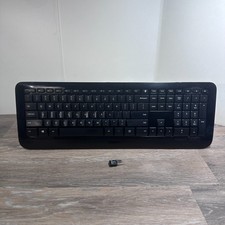 Microsoft Wireless 850 Keyboard Model 1455 With USB Dongle - Black picture