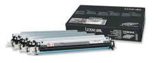 4 x Genuine Lexmark C522 C524n C530n C532dn C534dn Photoconductor - C53034X DRUM picture