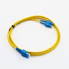 Hubbell DFPCSCSCS2SMZ Fiber Optic 2-Meter SC-SC Patch Cord OS2 Cable Duplex SM picture
