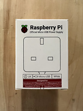 NEW Official Raspberry Pi Micro USB Power Supply for Pi 1, 2, 3,Zero (UK PLUG) picture