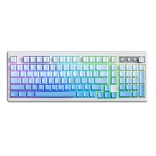 Free Wolf K100 Wireless Gaming Keyboard Gradient Blue picture